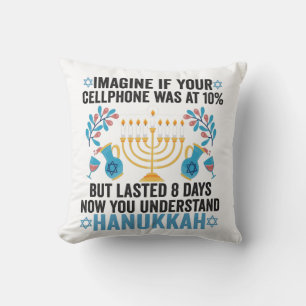 Almofada Imagine If Your Cell Phone Was At 10% But Lasted 8