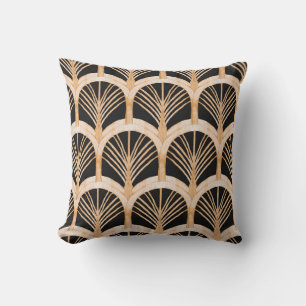 Almofada Imitação Dourada: deco de aquarela.