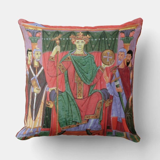 Almofada Imperador romano santamente Otto da Senhora (Frente)