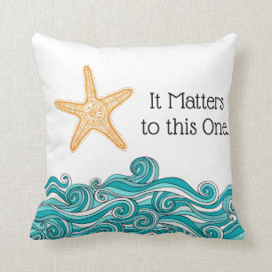 Almofada Importa a esta uma estrela do mar