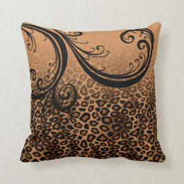 Almofada Impressão animal | Brown de Jaguar