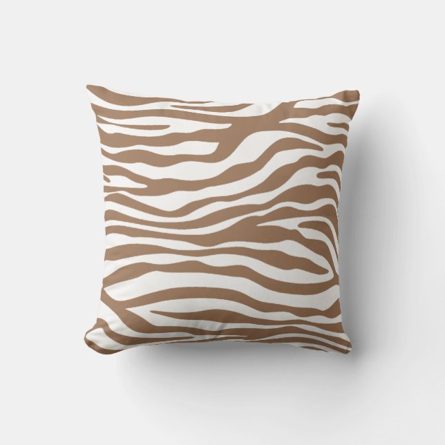 Almofada Impressão Animal Chamoisee Zebra (Frente)