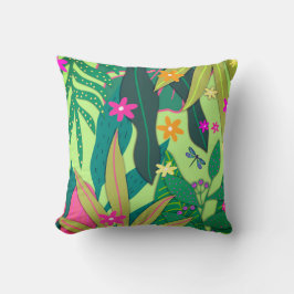 Almofada Impressão Botânica #12 Sangria