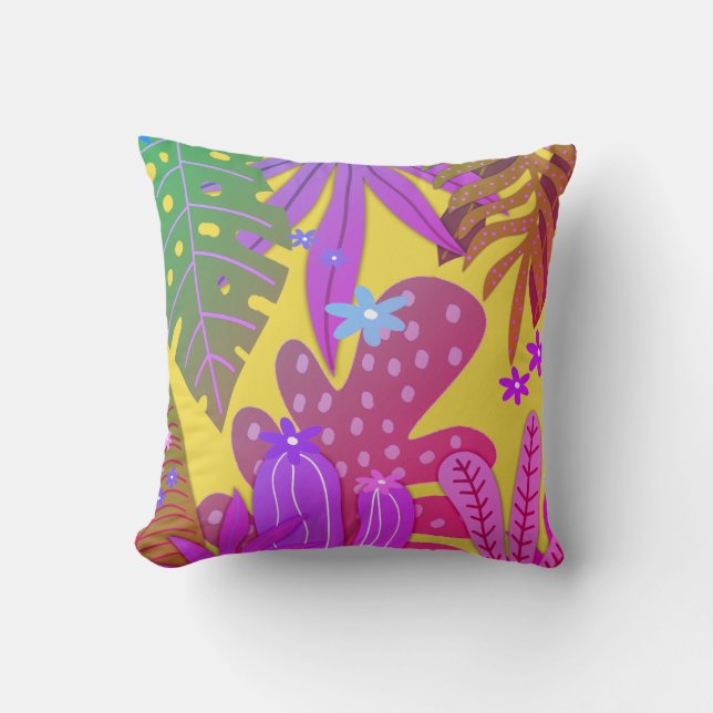 Almofada Impressão Botânica nº 7 (Frente)