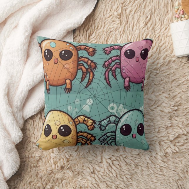 Almofada Impressão de Aranha Única (Cobertor)