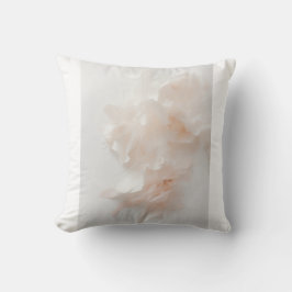 Almofada Impressão de Arte Abstrata Floral Rosa Corado | Pé