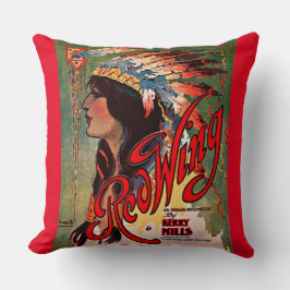 Almofada impressão de cobrir de 1907 Redwing Sheet