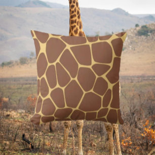 Almofada Impressão de Girafa