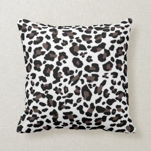 Almofada Impressão de peles de leopardo, gatos grandes da