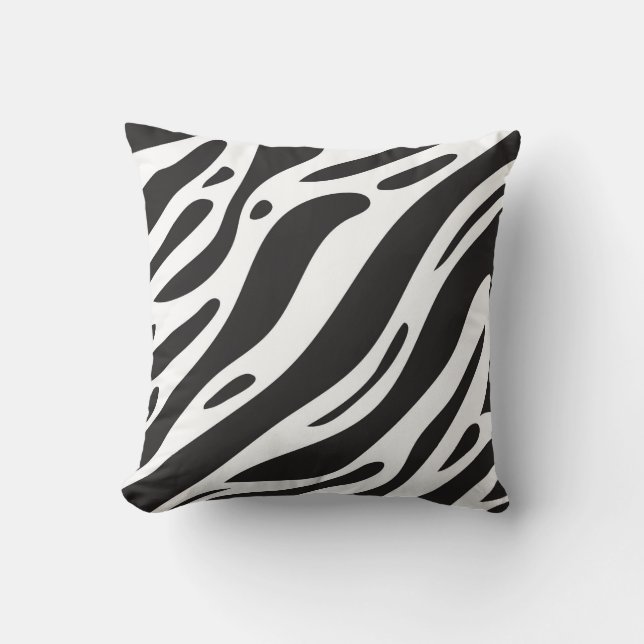 Almofada Impressão de zebra (Frente)