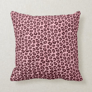Almofada Impressão em animais-leopardo Rosa Dourado
