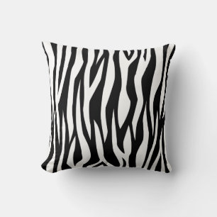 Almofada Impressão em Zebra Preta