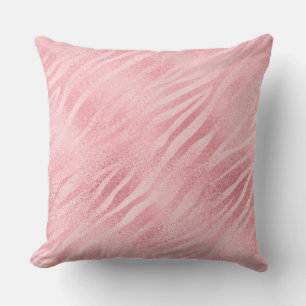 Almofada Impressão em Zebra Rosa