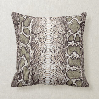 Almofada Impressão feito sob encomenda #1 da pele de cobra