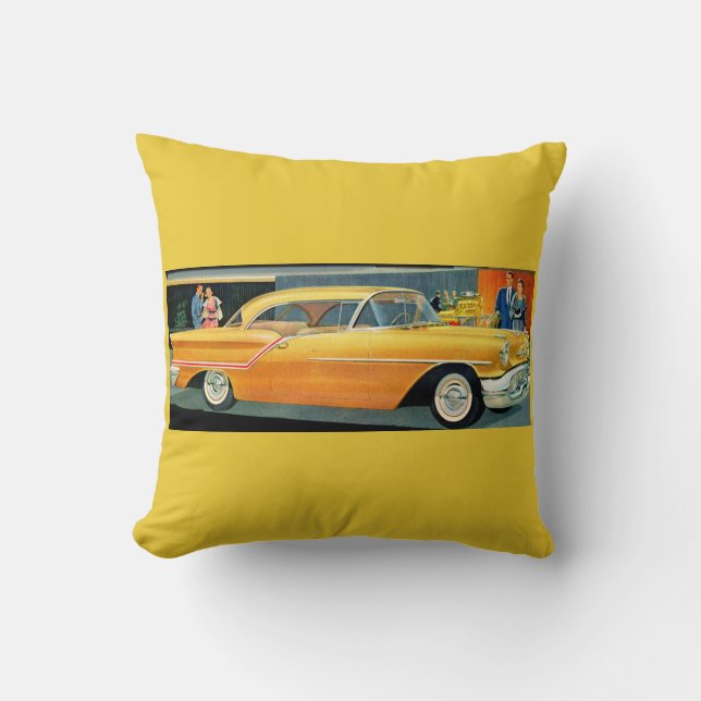 Almofada impressão móvel Oldsmobile 1950s Rocket 88 (Frente)