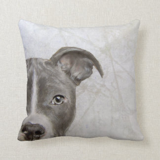 Almofada Impressão original da pintura de Pitbull por Miart