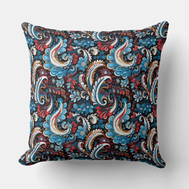 Almofada Impressão Paisley (Frente)