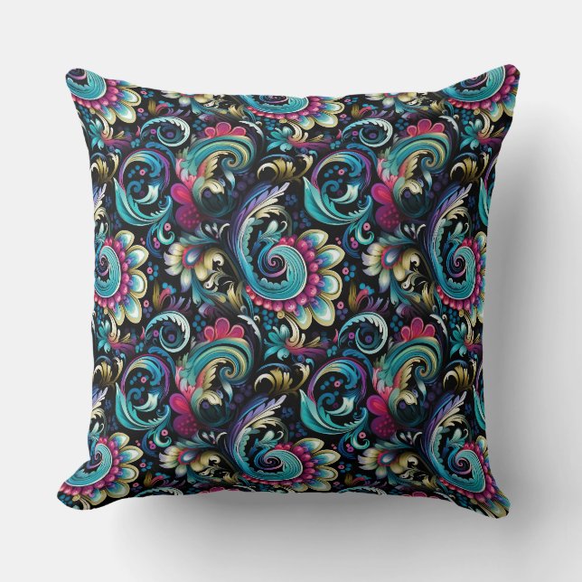 Almofada Impressão Paisley (Frente)