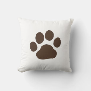 Almofada Impressão Pet Dog Paw   Legal Canine Lover