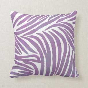 Almofada Impressão roxo da zebra