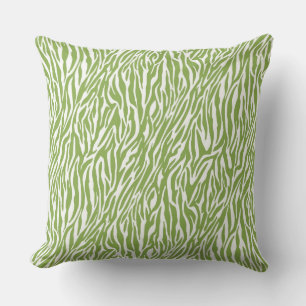 Almofada Impressão Safari Zebra Verde