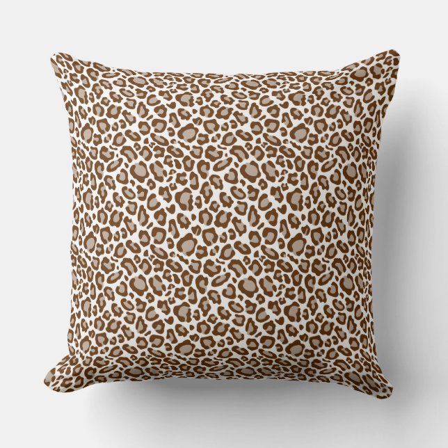 Almofada Impressão Terrestre Leopardo (Frente)