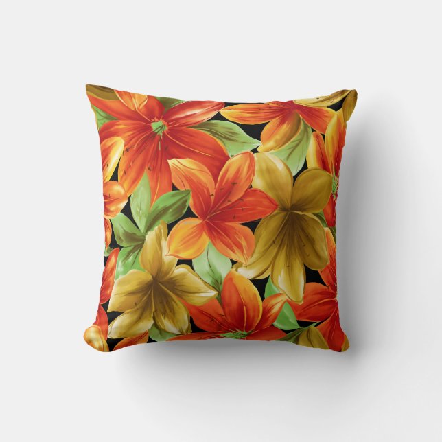 Almofada Impressão tropical (Frente)