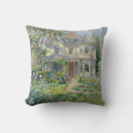 Almofada Impressionismo de Casa e Jardim Vitorianos