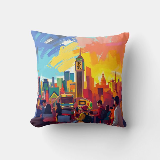 Almofada Impressionista a Nó (Frente)