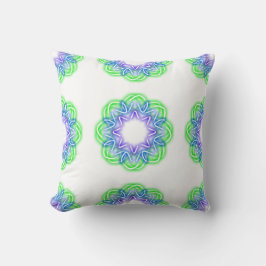 Almofada Impressões de caleidoscópio