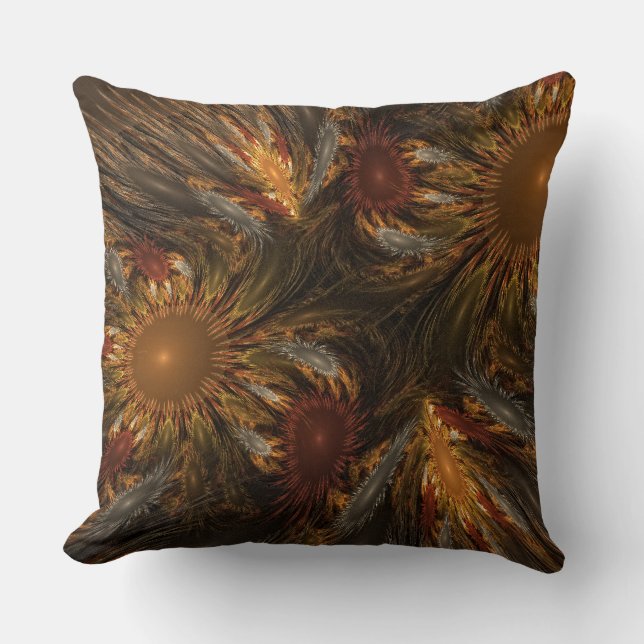 Almofada Impressões de girassol (Frente)