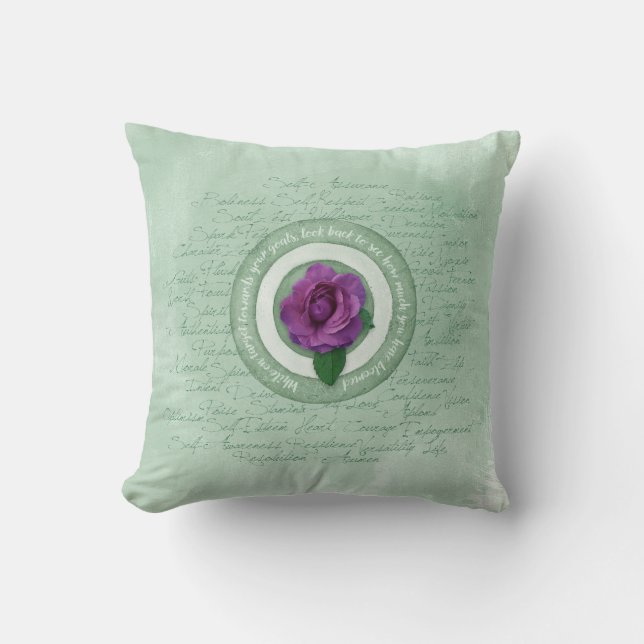 Almofada In Bloom Throw Pillow (Frente)