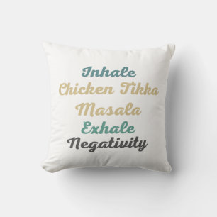 Almofada Inalar Galinha Tikka Masala Exalar Negatividade