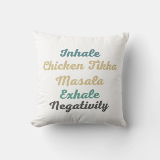 Almofada Inalar Galinha Tikka Masala Exalar Negatividade