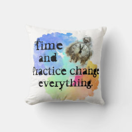 Almofada Incentivo ao tempo e à prática