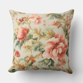 Almofada Incríveis Flores, Folhas. Pintura