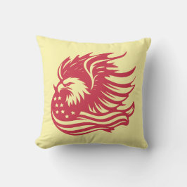 Almofada Incrível Trabalho de arte digital de Águia Patriót