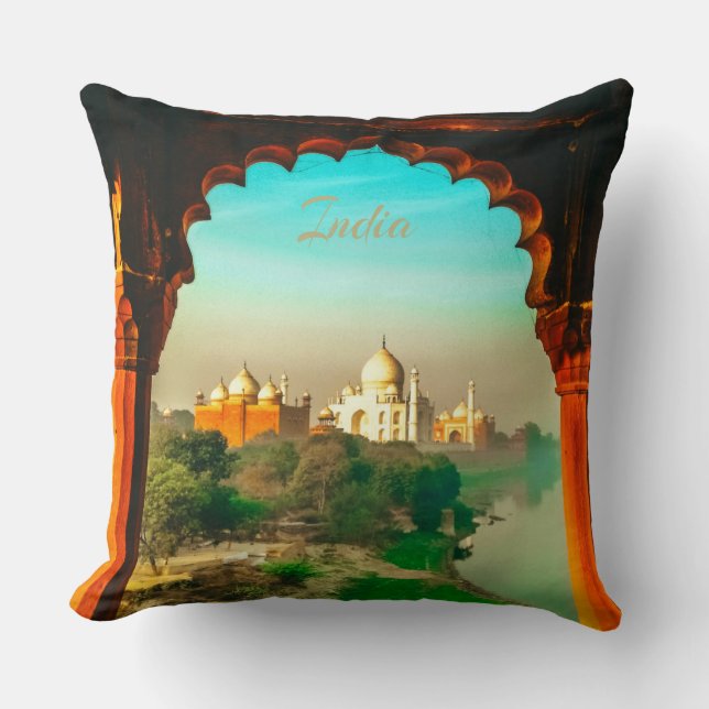 Almofada India Taj Mahal (Frente)