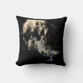 Almofada Indígena de lua de mergulhador