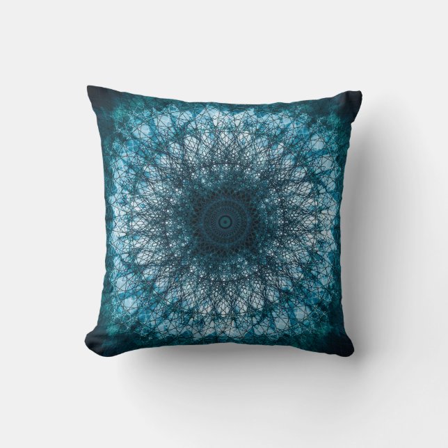 Almofada Índigo Blue Mandala (Frente)