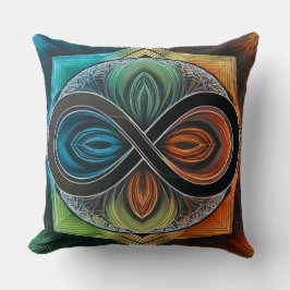 Almofada Infinity Mandela African Tribal Madk Abstrato