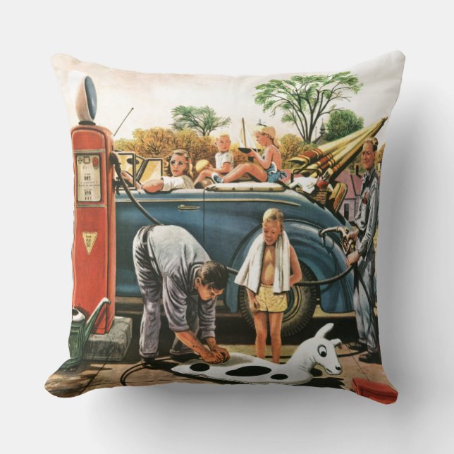 Almofada Inflando o brinquedo da praia (Frente)