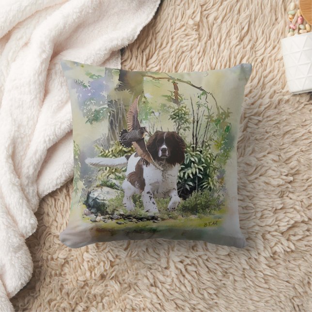 Almofada Inglês Springer Spaniel (Cobertor)