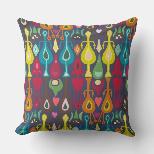 Almofada íngo love ikat (Frente)