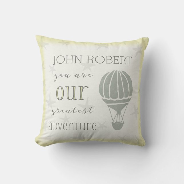 Almofada Início da maior empresa personalizada (Frente)