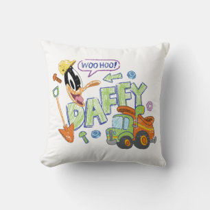 Almofada INSETOS BUNNY BUILDERS™ Arte de desenho DAFFY DUC