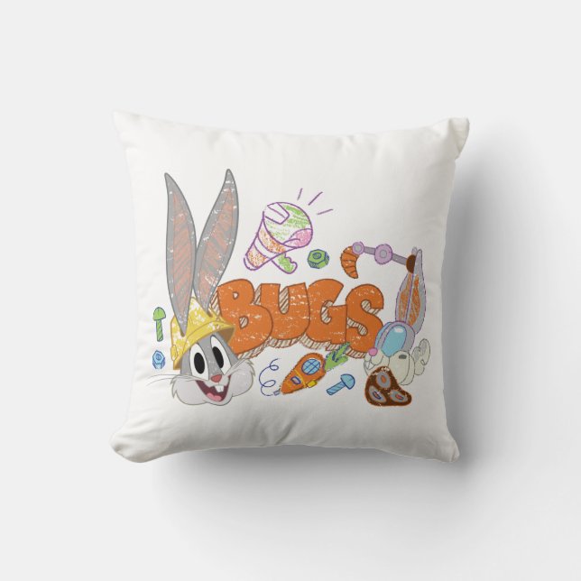 Almofada INSETOS BUNNY BUILDERS™| INSETOS BUNNY™ Sketch Art (Frente)