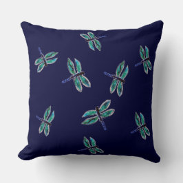 Almofada Insetos de Dragonfly dançantes