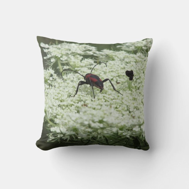 Almofada Insetos em Elderflower (Frente)
