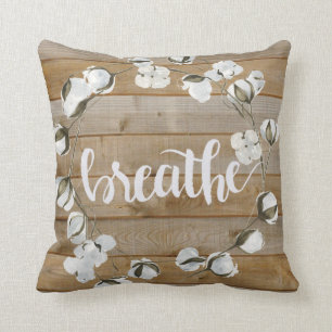 Almofada Inspiração de Casa de Fábrica - Respire